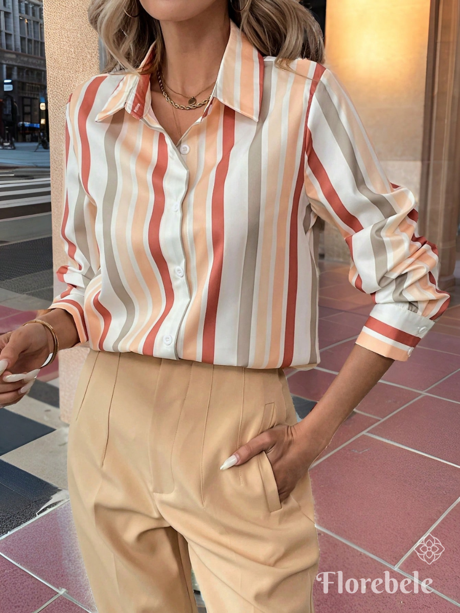 CAMISA A RAYAS DE COLORES