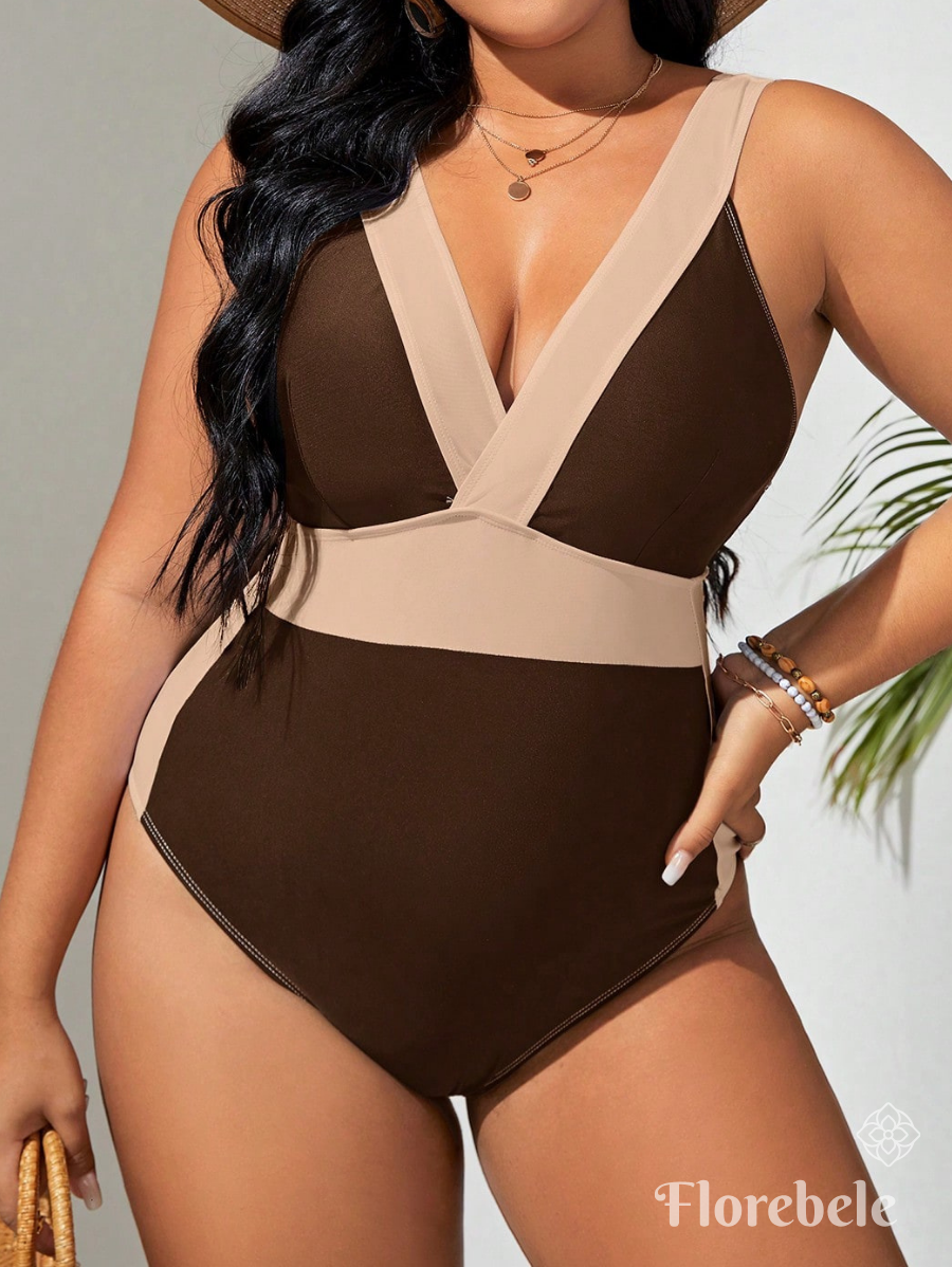 ENTERIZA CON ESCOTE EN V