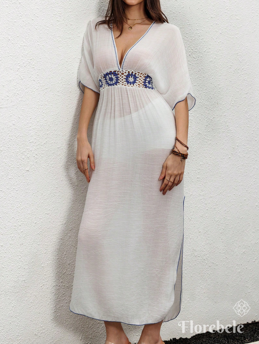 SALIDA DE PLAYA CON DETALLE DE CROCHET