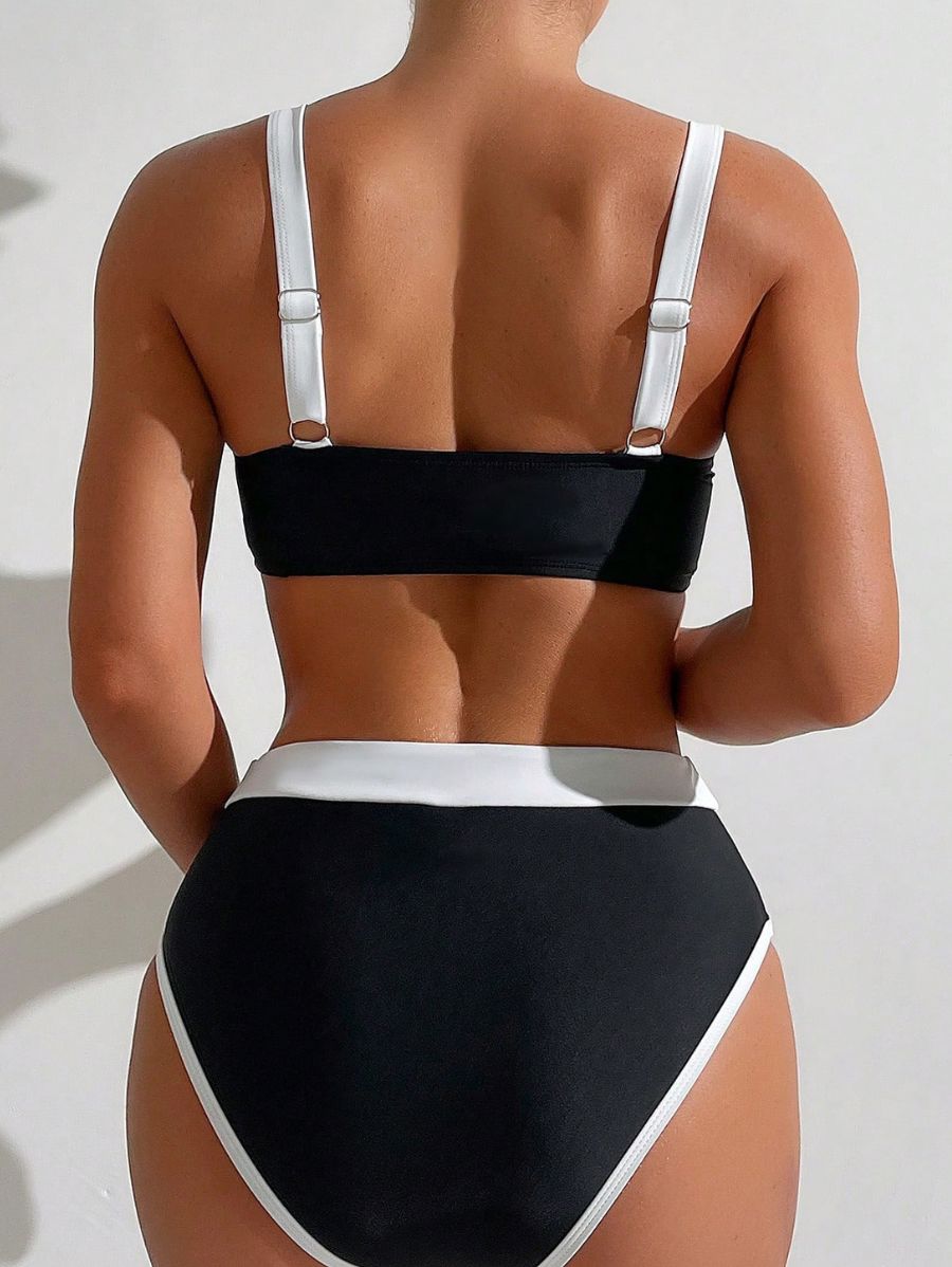 BIKINI CON BLOQUES DE COLOR Bikini 25 Florebele