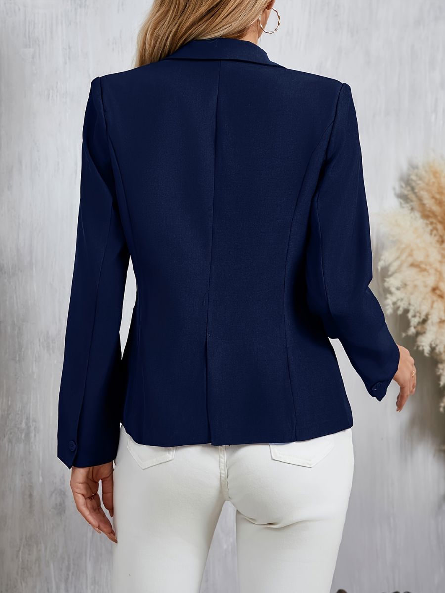 BLAZER AZUL CON BOTONES Blazer 12 Florebele