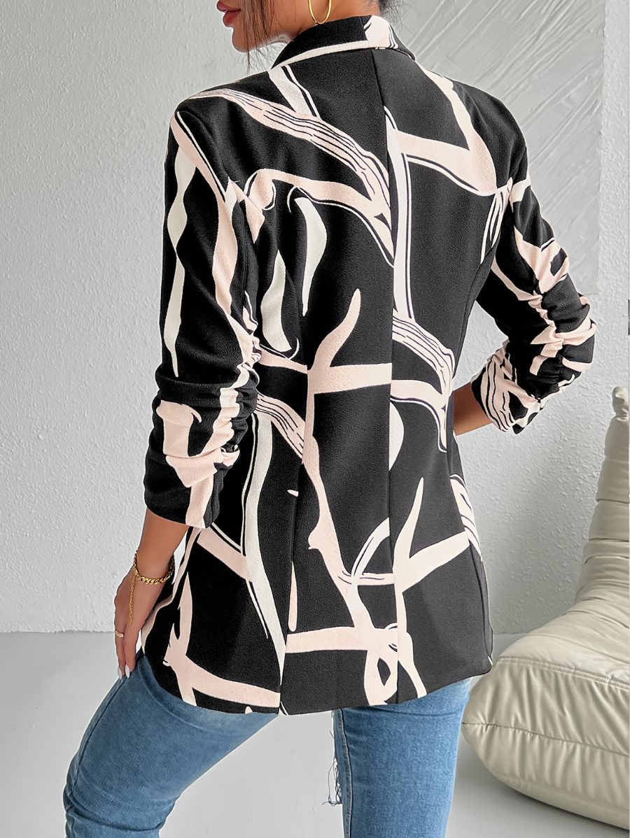 BLAZER CON ESTAMPADO Blazer 02 Florebele