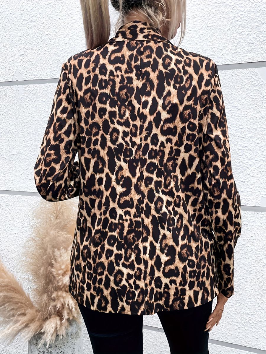 BLAZER CON ESTAMPADO LEOPARDO Blazer 05 Florebele