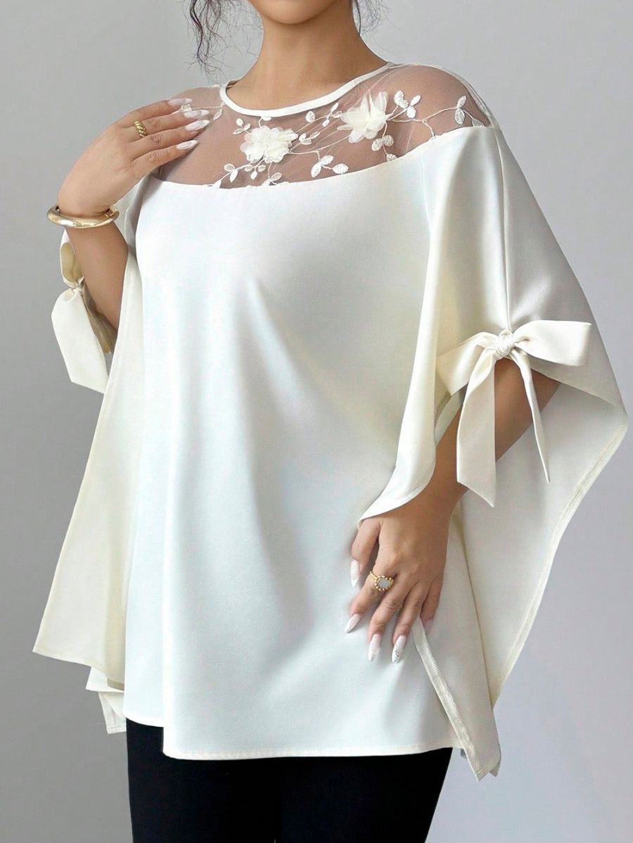 BLUSA CON LAZOS Blusa 45 Florebele