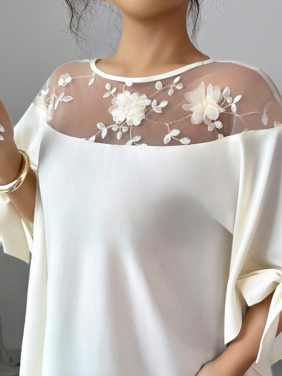 BLUSA CON LAZOS Blusa 45 Florebele