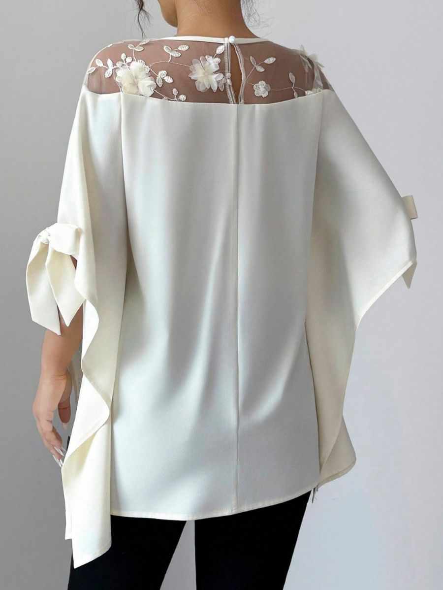 BLUSA CON LAZOS Blusa 45 Florebele