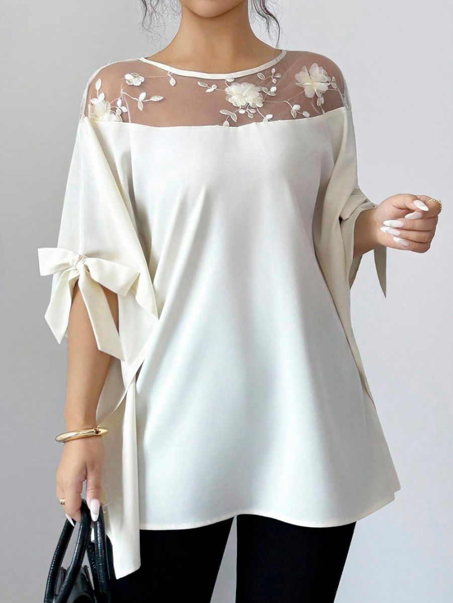 BLUSA CON LAZOS Blusa 45 Florebele S