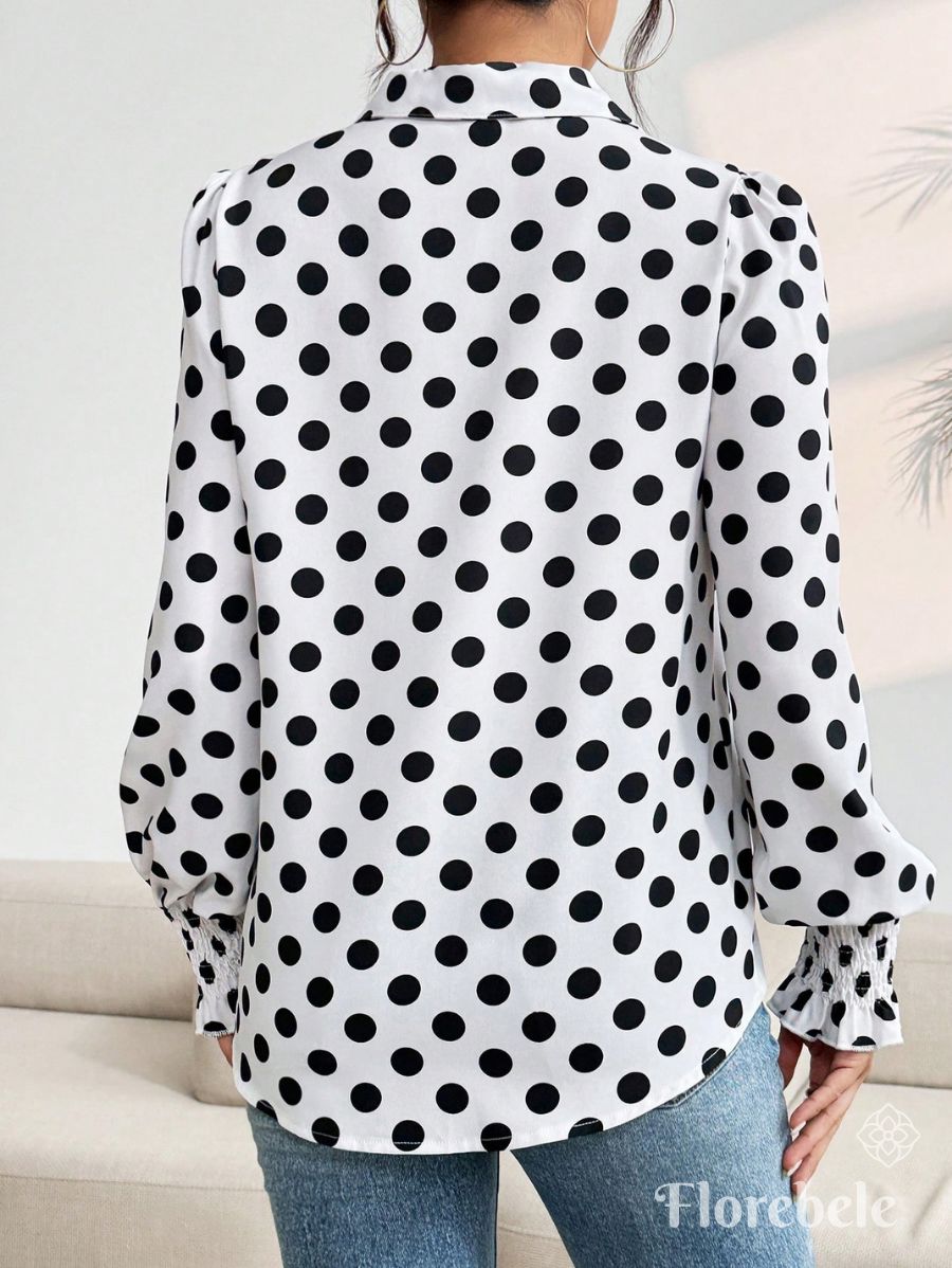 CAMISA CON LUNARES Camisa 37 Florebele