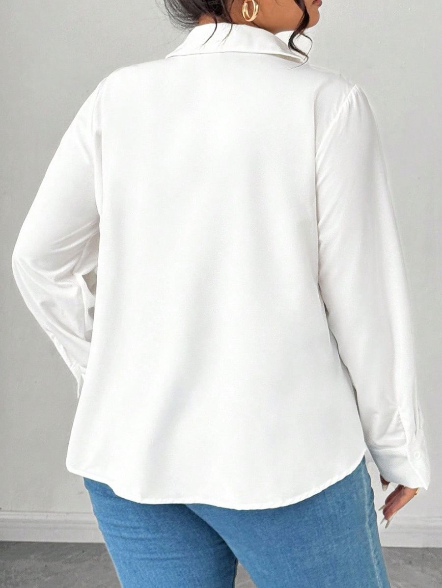 CAMISA UNICOLOR Camisón Plus Size 12 Florebele