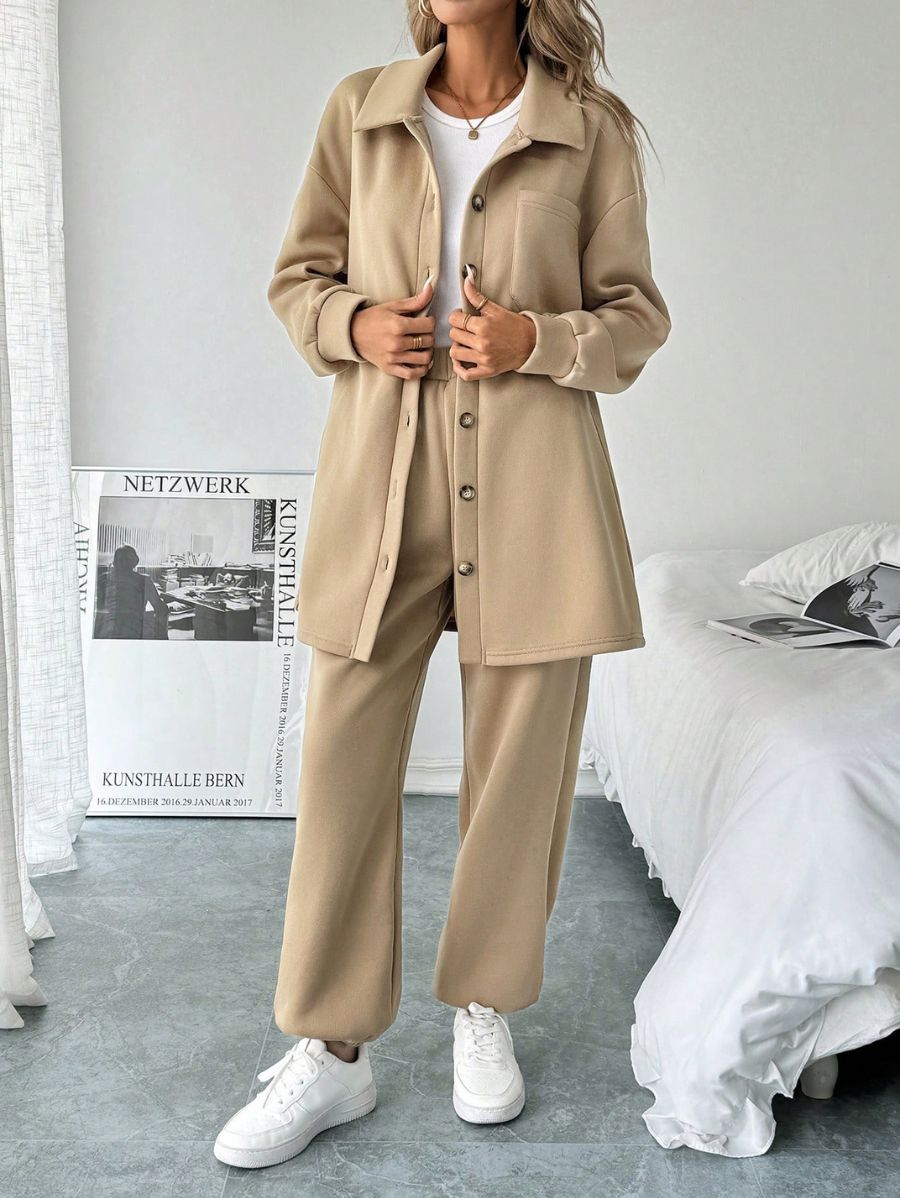 CONJUNTO DE CHAQUETA CON BOTONES Y PANTALÓN Conjunto 02 Florebele S