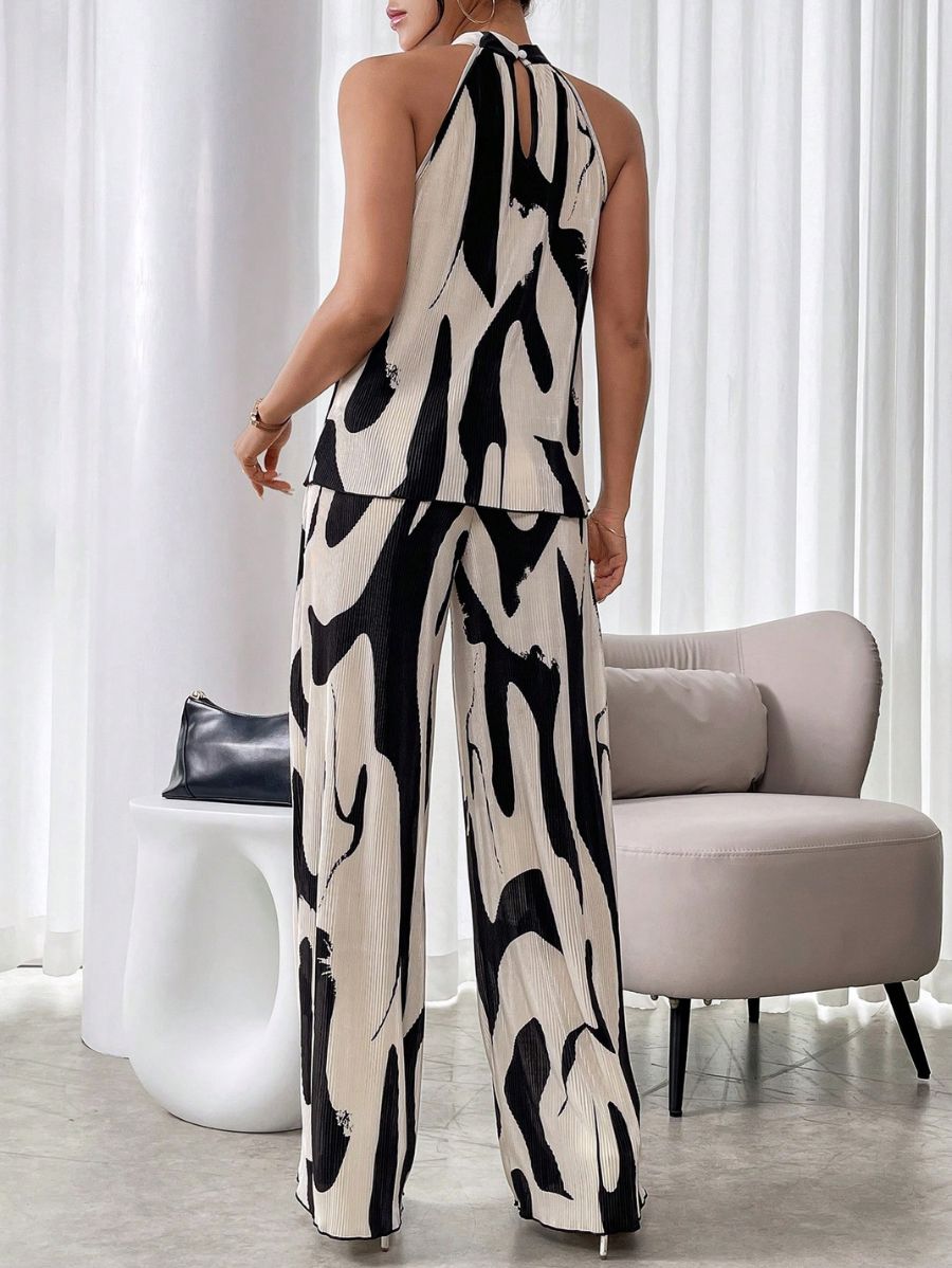 CONJUNTO PLISADO ESTAMPADO Conjunto 31 Florebele