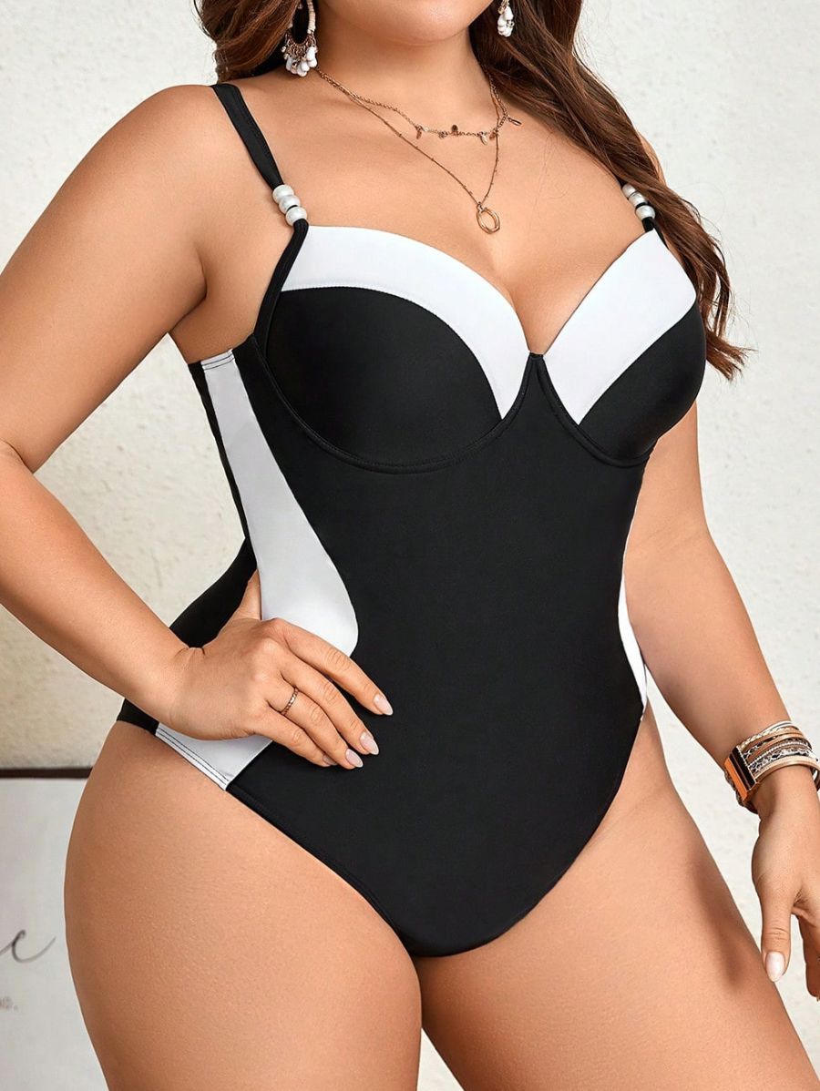 ENTERIZA PUSH UP CON TIRANTES Enteriza Plus Size 12 Florebele