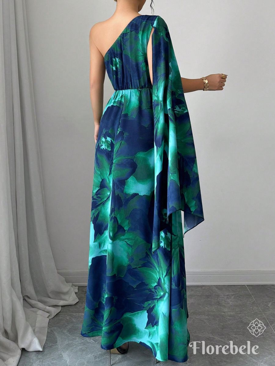 VESTIDO DE UN HOMRBO ESTAMPADO Vestido 28 Florebele