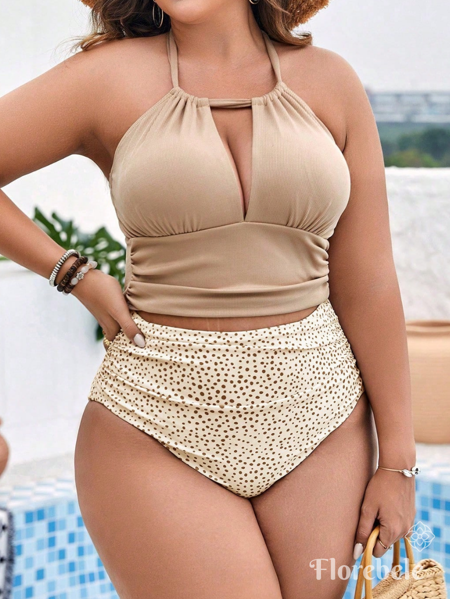 BIKINI CON ESTAMPADO DE LUNARES