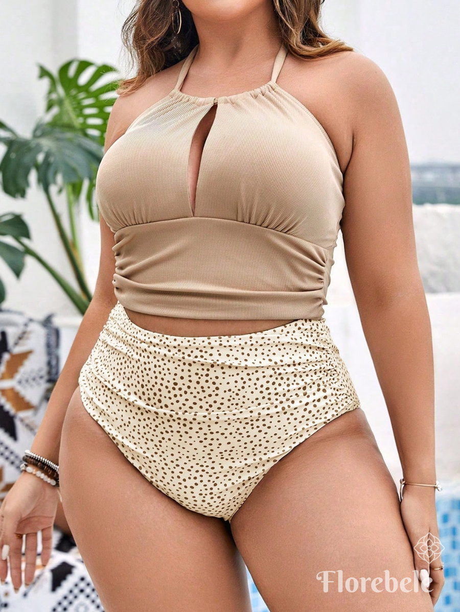 BIKINI CON ESTAMPADO DE LUNARES