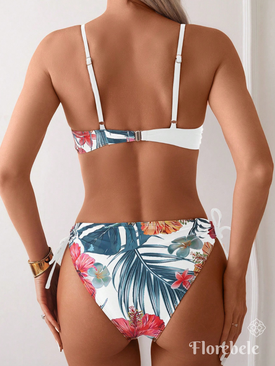 BIKINI PUSH UP CON ESTAMPADO FLORAL