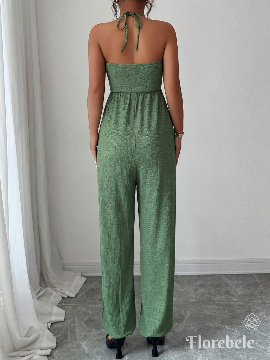 ENTERITO CON BOLSILLOS Y TIRANTES