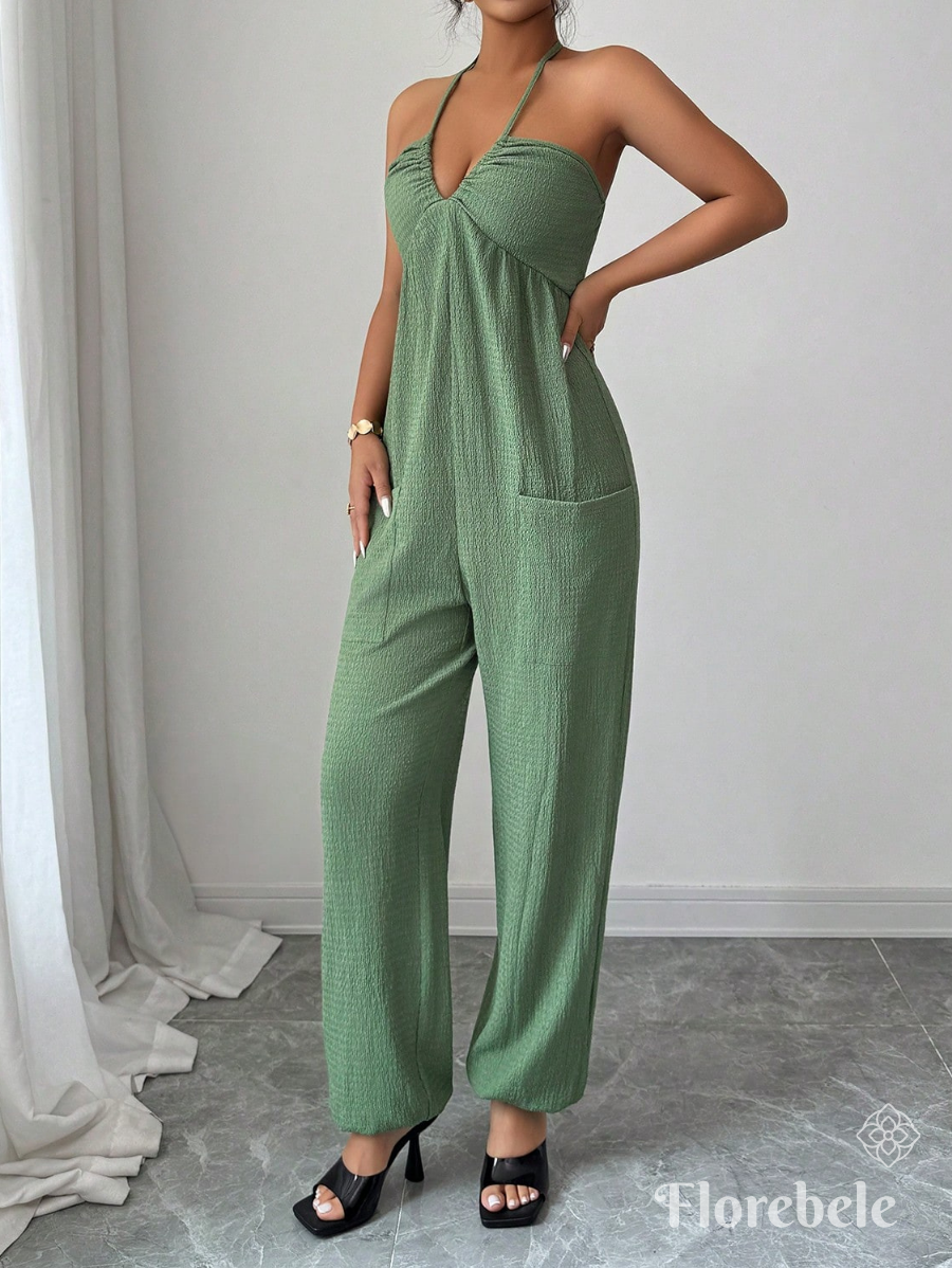 ENTERITO CON BOLSILLOS Y TIRANTES