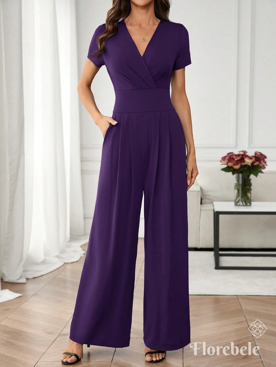 ENTERITO CON ESCOTE EN V UNICOLOR