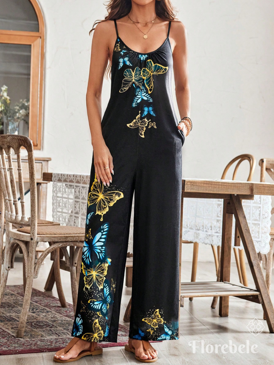 ENTERITO CON ESTAMPADO DE MARIPOSAS