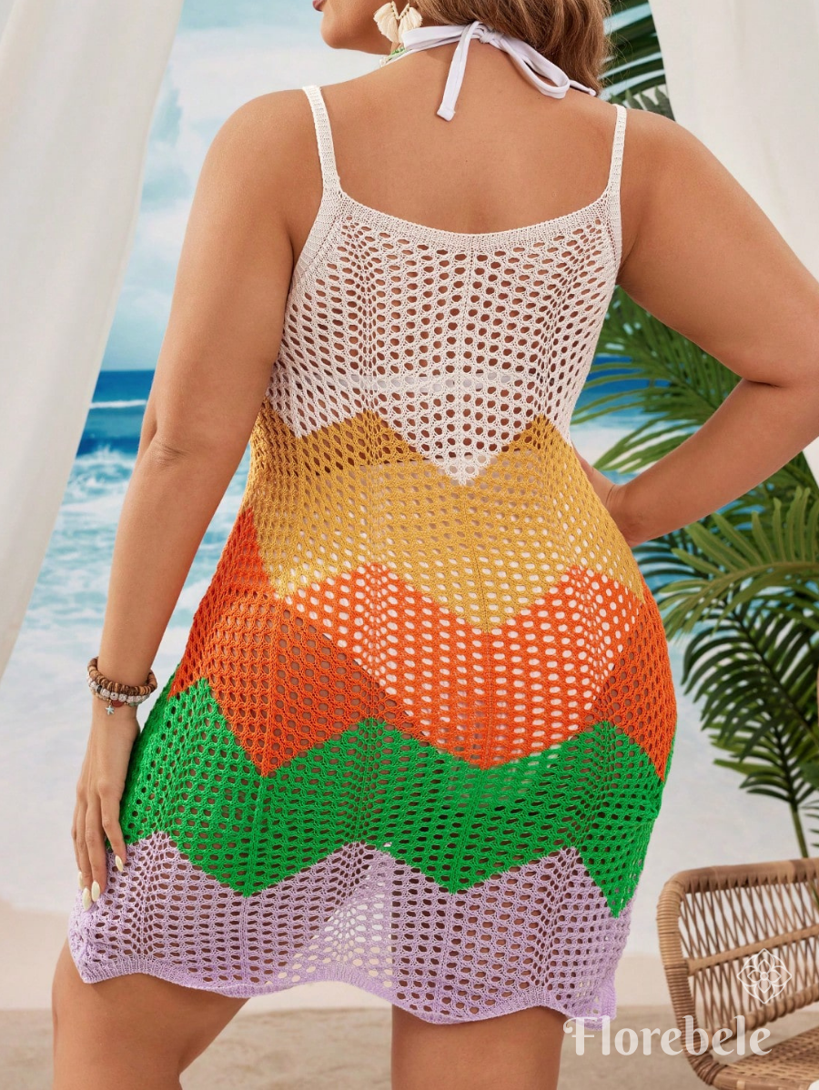 SALIDA DE PLAYA CON BLOQUES DE COLOR