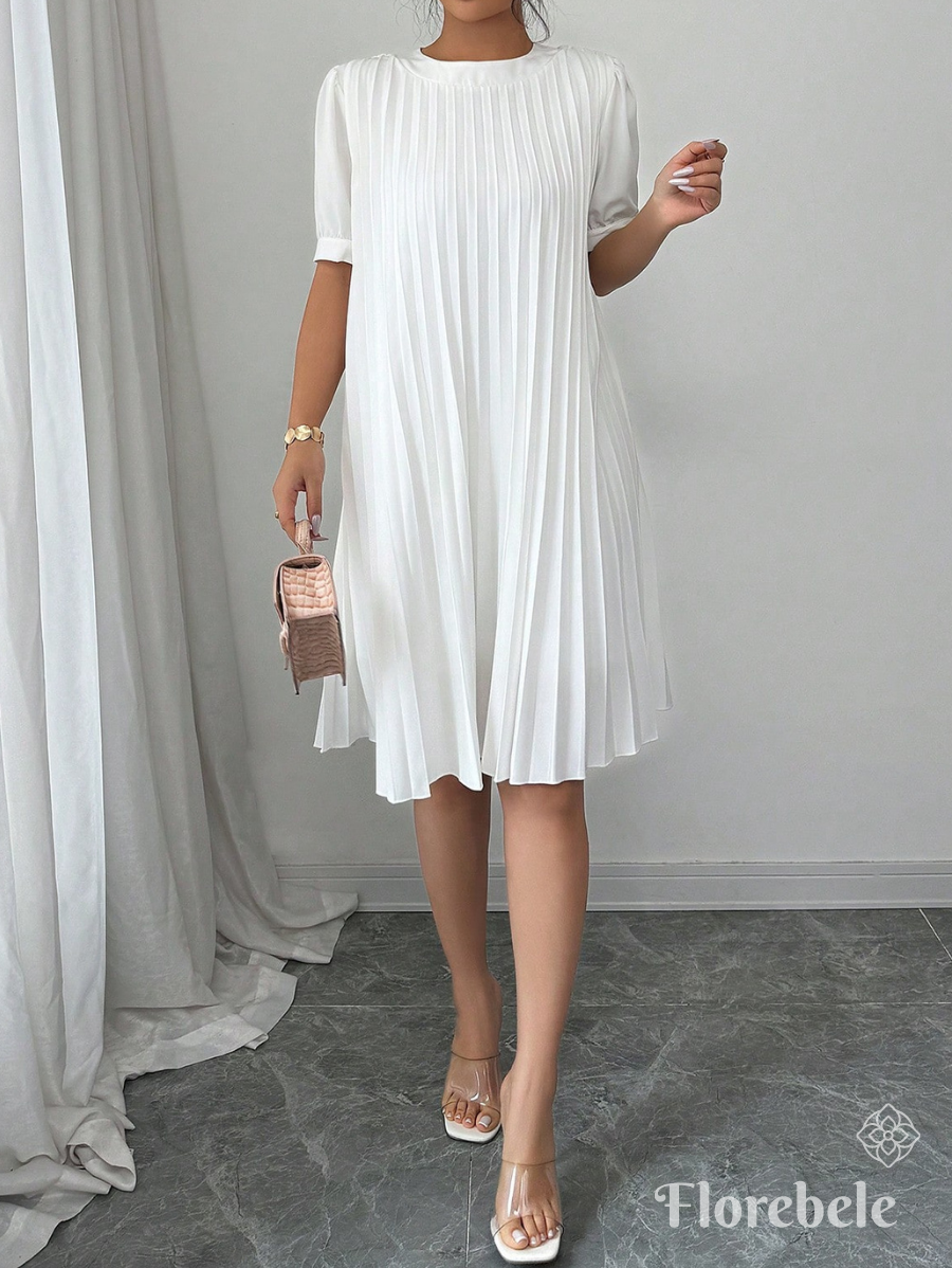 VESTDO CORTO PLISADO