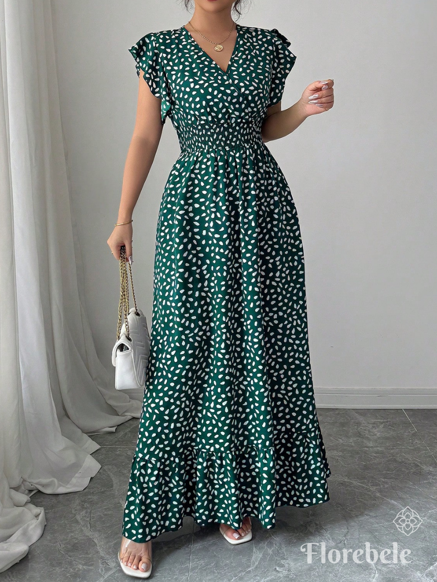 VESTIDO LARGO ESTAMPADO