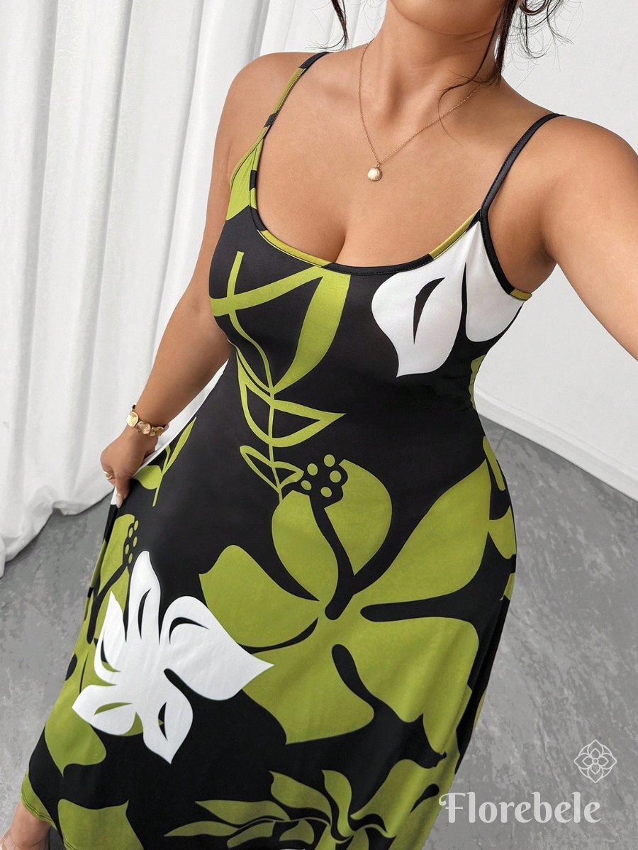 VESTIDO LARGO ESTAMPADO