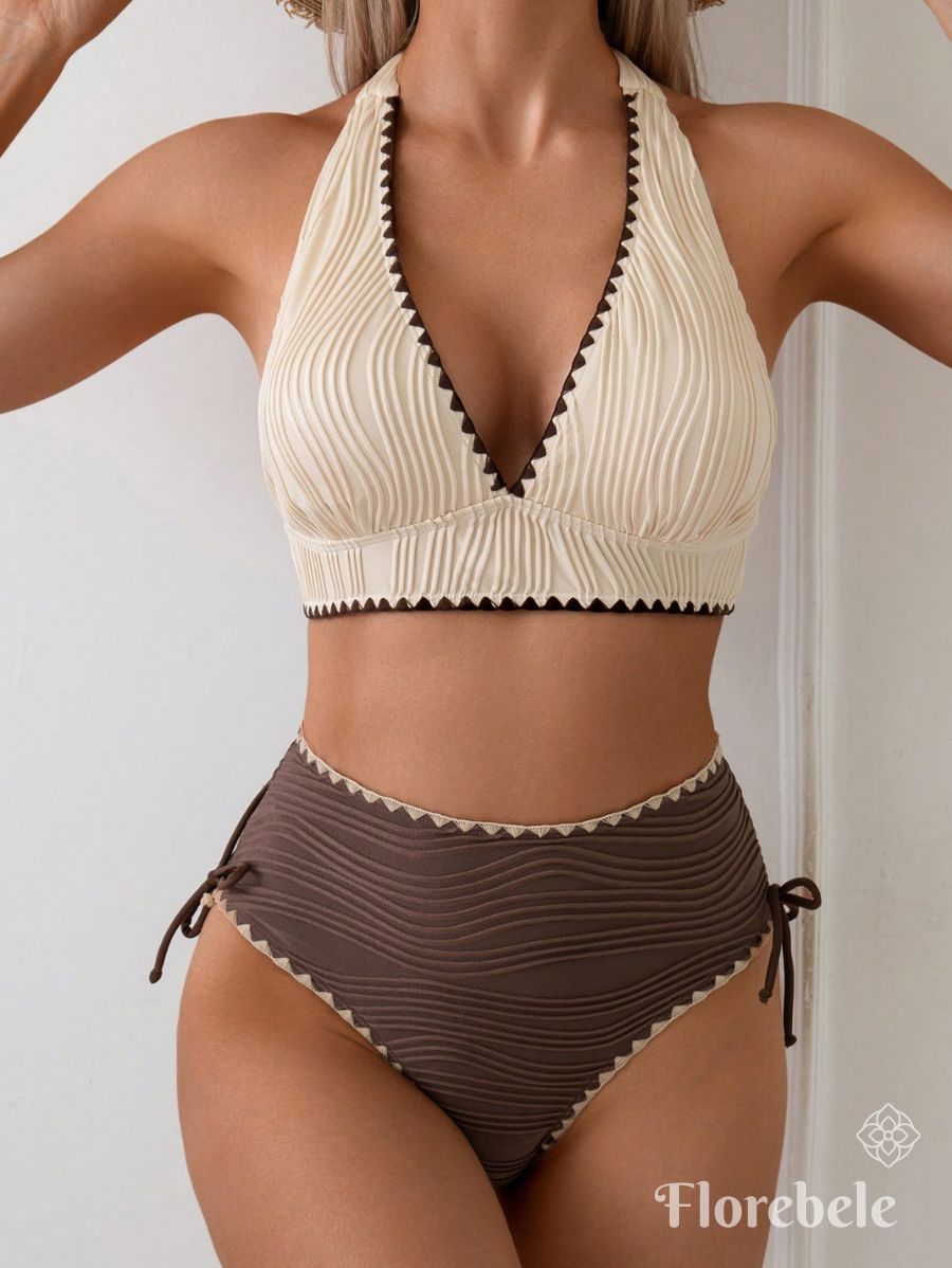 BIKINI CON TEXTURA Y TIRANTES Bikini 11 Florebele S 