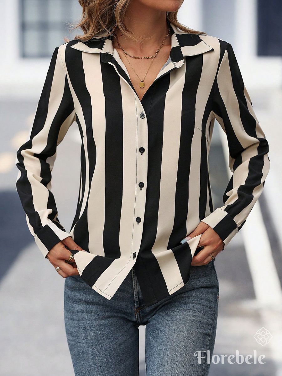 CAMISA A RAYAS Camisa 02 Florebele XS 