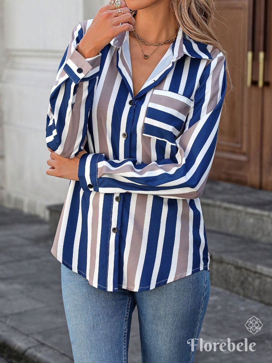 CAMISA A RAYAS MANGA LARGA Camisa 10 Florebele XS 