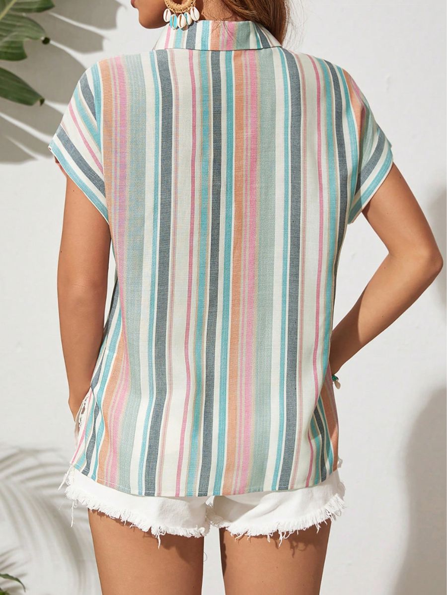 CAMISA MANGA CORTA COLORIDA Camisa 19 Florebele 