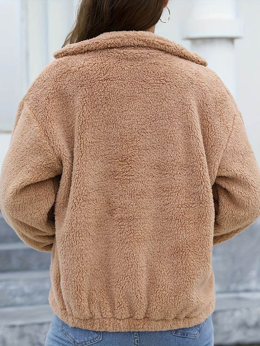 CAMPERA CON CIERRE TEDDY Campera 03 Florebele 
