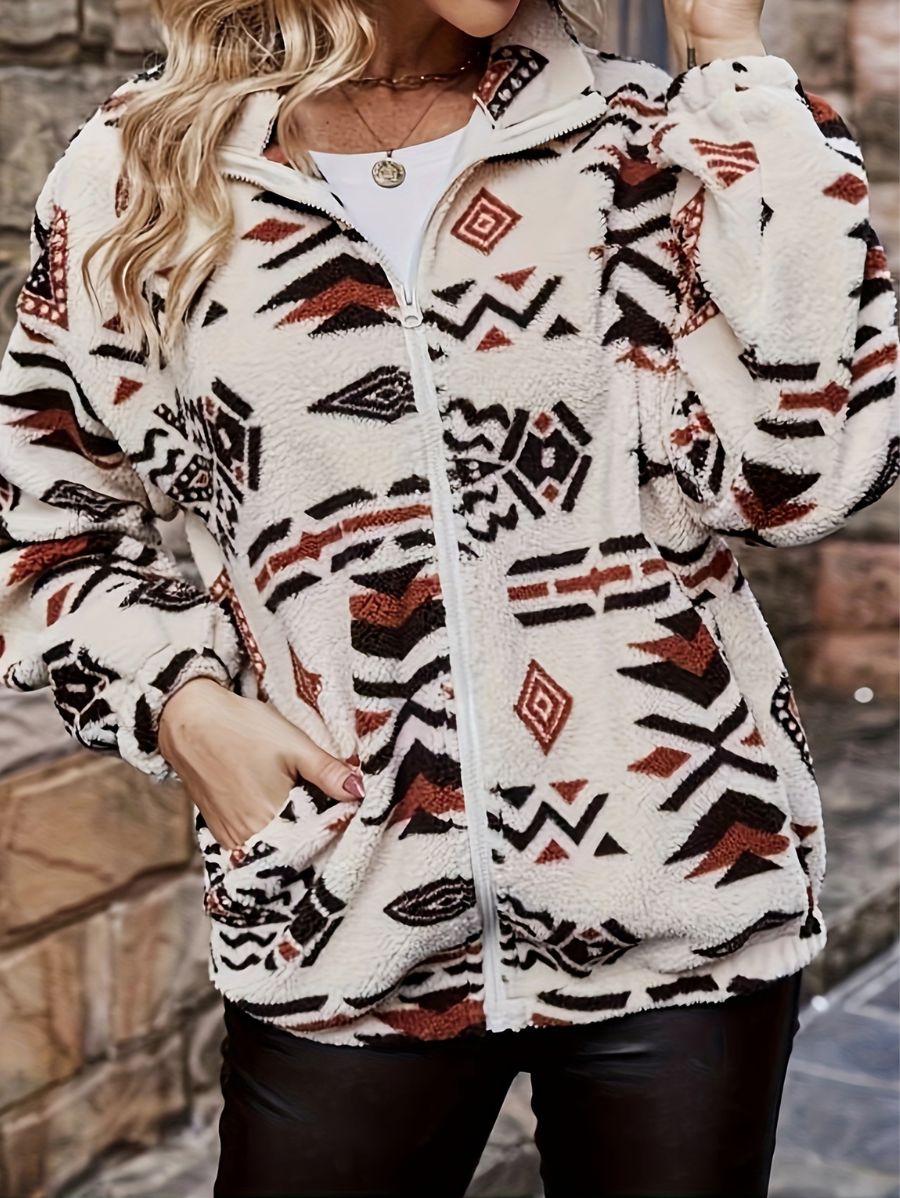 CAMPERA TEDDY CON ESTAMPADO Campera 05 Florebele 