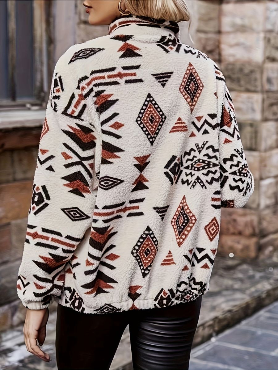 CAMPERA TEDDY CON ESTAMPADO Campera 05 Florebele 