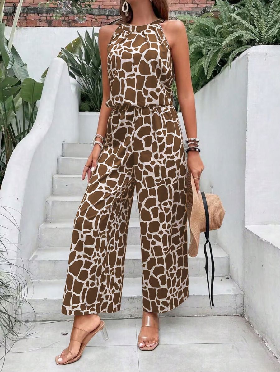 CONJUNTO ESTAMPADO MARRÓN Conjunto 30 Florebele S 