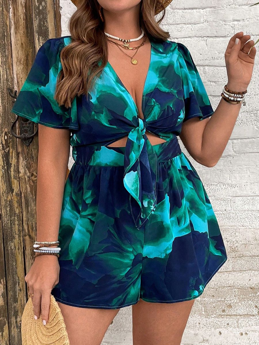 ENTERITO CORTO ESTAMPADO Enterito Plus SIze 13 Florebele 0XL 