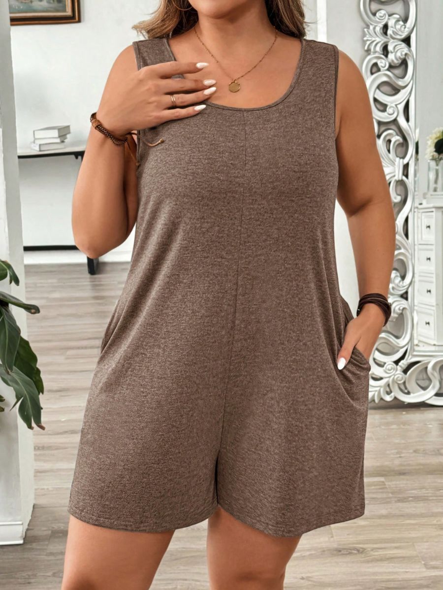 ENTERITO SIN MANGAS CORTO Enterito Plus SIze 07 Florebele 