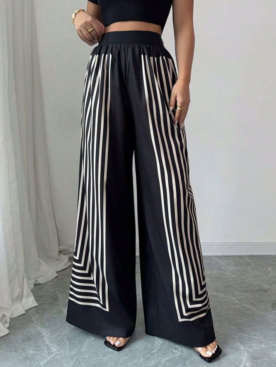 PANTALÓN A RAYAS Pantalón 18 Florebele S 