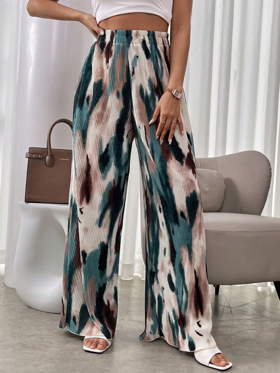 PANTALÓN CON ESTAMPADO TIE-DYE Pantalón 25 Florebele XS 