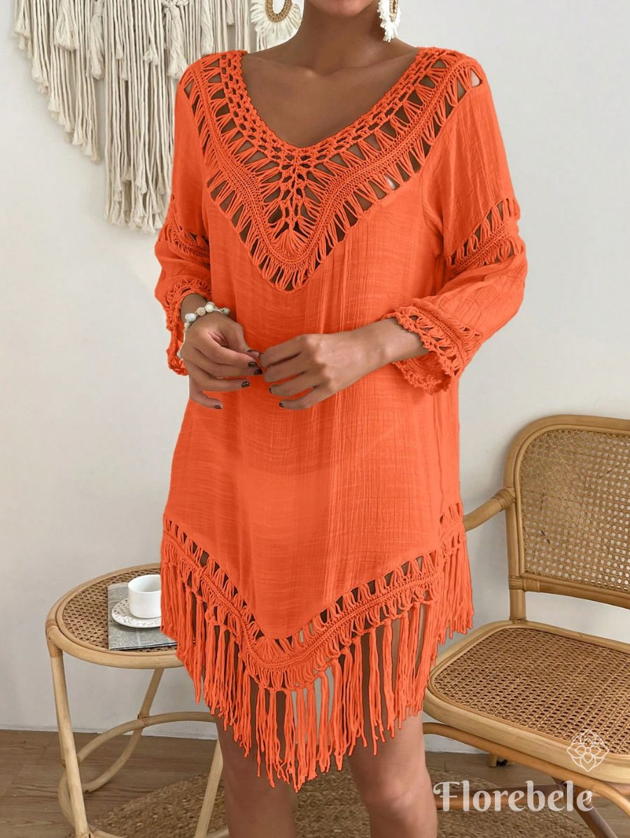 SALIDA DE PLAYA CON CROCHET Salida de Playa 21 Florebele 